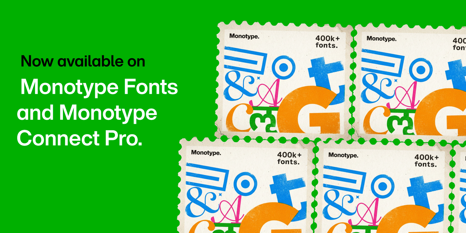 Start creating with 400,000+ fonts