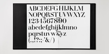 Fashion-Fonts für H&M.