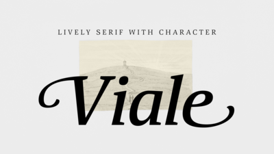 Viale by ParaType