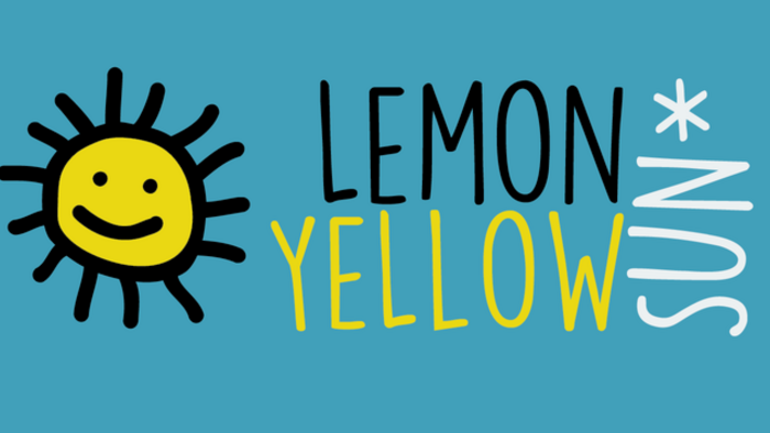 Lemon Yellow Sun by Hanoded Fonts Lemon Yellow Sun by Hanoded Fonts