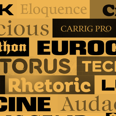 Paulo Goode fonts, curated by Monotype Studio