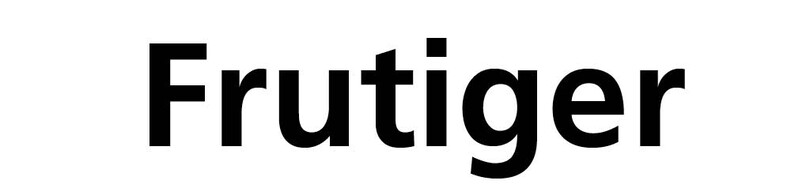 Frutiger Frutiger