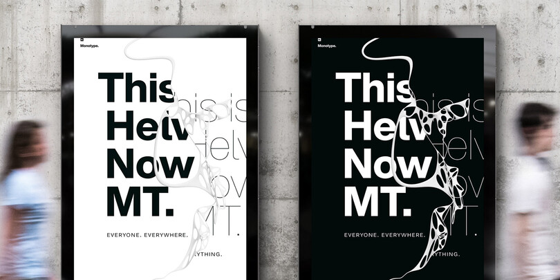 Helvetica Now posters Helvetica Now posters