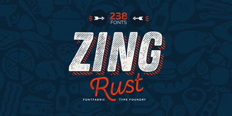 Œuvre d'art présentant Zing Rust. Œuvre d'art présentant Zing Rust.