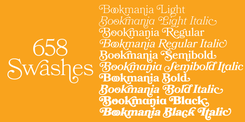 Bookmania by Mark Simonson Bookmania by Mark Simonson