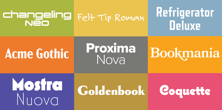 Mark Simonson fonts curated by Monotype